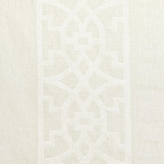 Sample - Schumacher X Mary Mcdonald Don't Fret Fabric in Ivory For Sale