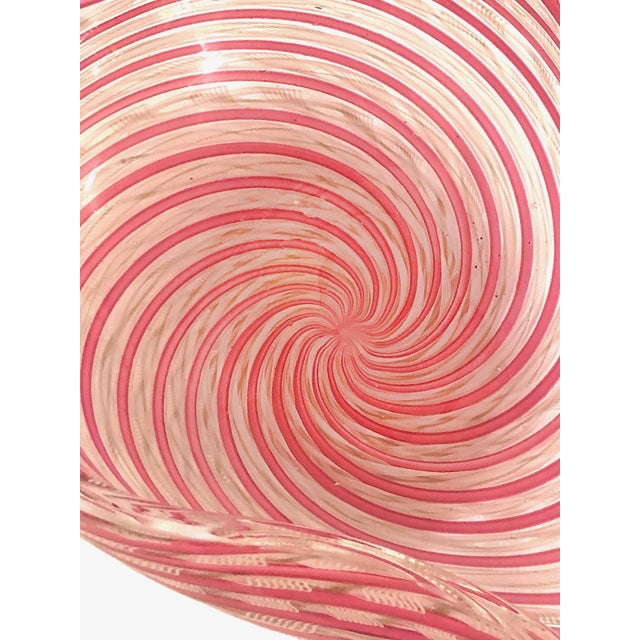 This stunning object is a vintage Murano art glass teardrop bowl, handcrafted on the island of Murano in Venice, Italy....