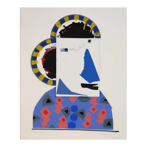 Geisha in Amsterdam, Ivan Chermayeff Screen Print