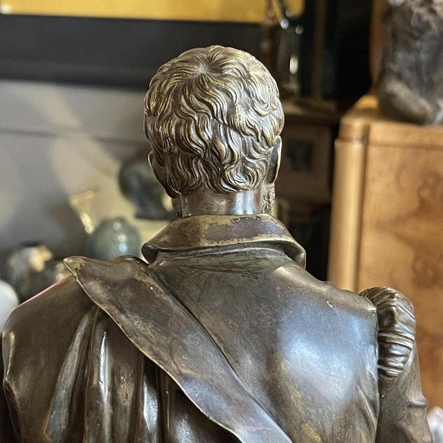 Jean-Jacques Feuchère, Bernard Palissy Ceramist, Bronze Sculpture, 1844 For Sale - Image 8 of 18