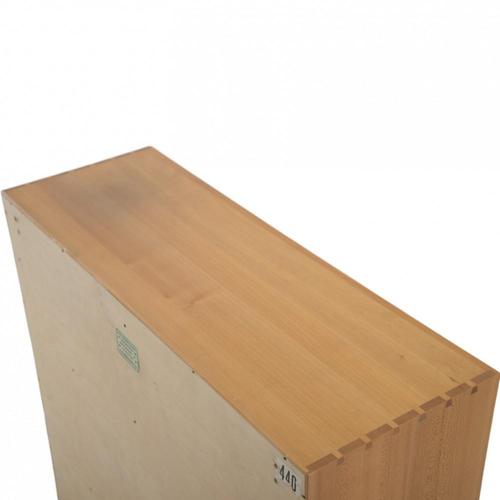 Vintage Bookcase in Elm by Mogens Koch, 1970s For Sale - Image 6 of 11