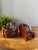 Wood Vintage Rustic Burl Wood Bookends - a Pair For Sale - Image 7 of 12