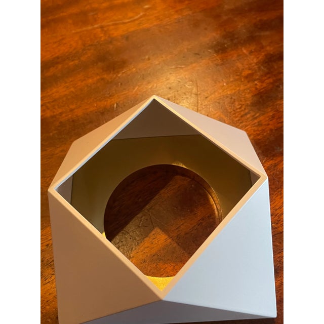 Waterford Crystal 2000s Waterford Crystal Vase With Metal Accents For Sale - Image 4 of 8