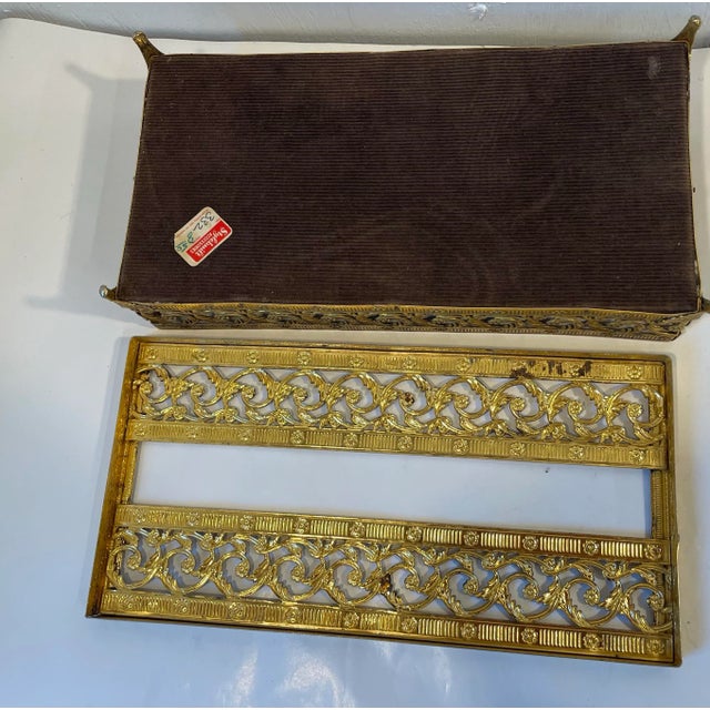 Mid 20th Century Vintage Hollywood Regency Tiasue Box Cover For Sale - Image 5 of 5