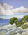 Central Coast California Pacific 11x14 Art Lynne French Seascape Landscape For Sale - Image 4 of 4