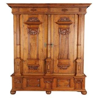 Antique Baroque Cabinet, 1680 For Sale
