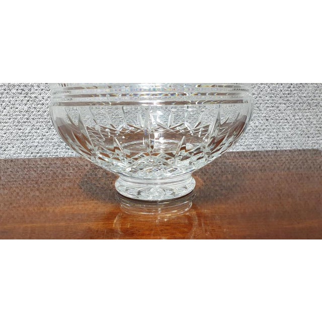 Large Lismore Castle Waterford Bowl For Sale - Image 9 of 10