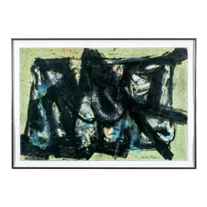 Lawrence Berger (New York, 1923-2024) "Untitled" Abstract, Watercolor on Paper
