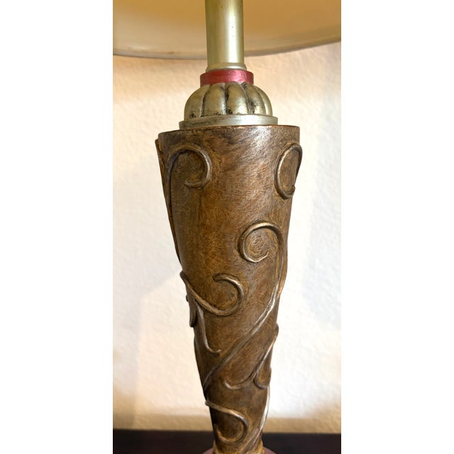 A Pair (2) of Absolutely Whimsical, Charming 30" Table Lamps For Sale - Image 10 of 13