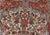 Square Antique Persian Bakhtiari Rug With Red Field and Ivory Medallion For Sale - Image 9 of 16