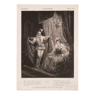 Camulle Roqueplan, Illustration for W. S. Kenilworth-Lithograph by Camulle Roqueplan-19th Century For Sale
