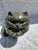 Vintage Gray Persian Cat Figure For Sale - Image 4 of 9
