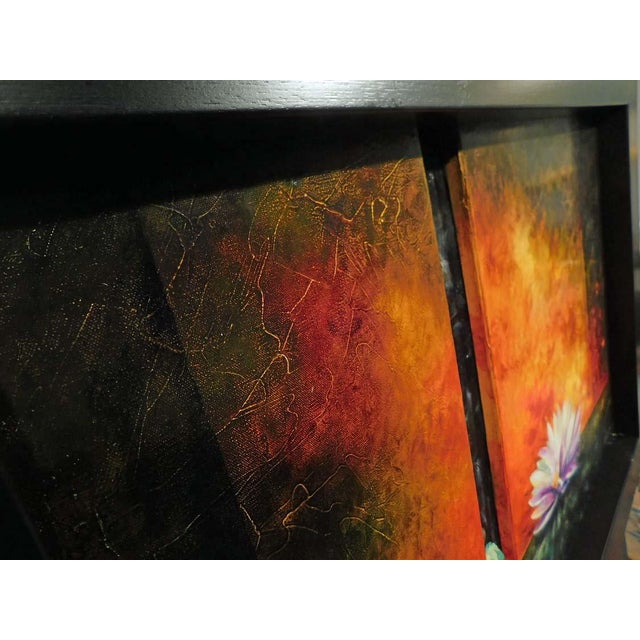 2010s Alexandru Darida Original Painting "Rejuvenation" Hand Signed Framed For Sale - Image 5 of 10