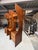 Brown Sculptural Modular Library Wall Unit Desk Gerald McCabe Mid Century Modern For Sale - Image 8 of 15