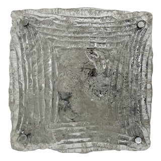 Mid-Century Hand Blown Murano Glass Ceiling Lamp from Mazzega, 1970s For Sale