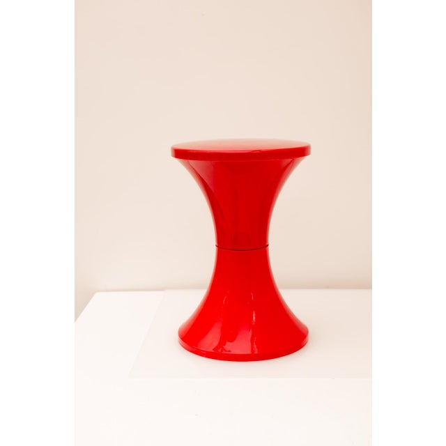 Tamtam Seat in Bright Red by Henry Massonnet, 1970s For Sale - Image 13 of 13
