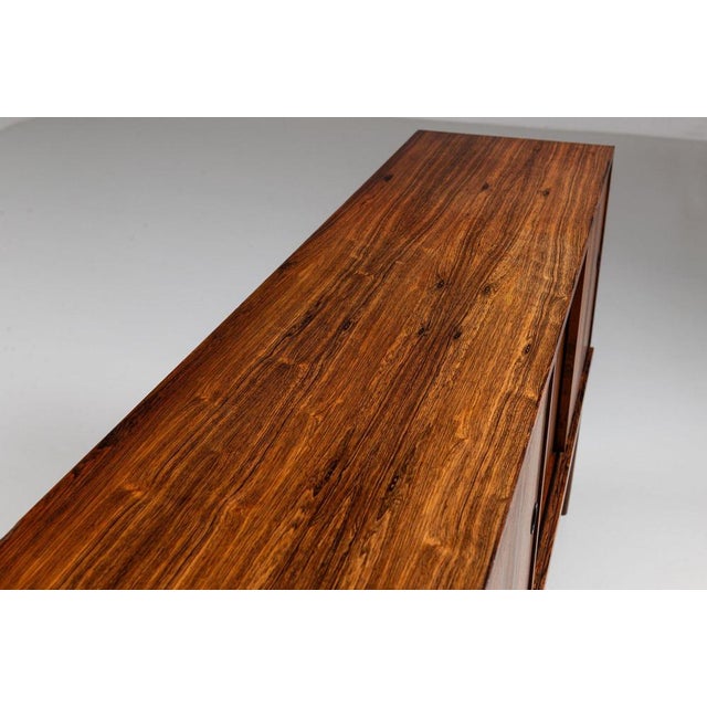 Highboard or Sideboard in Rosewood, Denmark, 1967 For Sale - Image 9 of 18