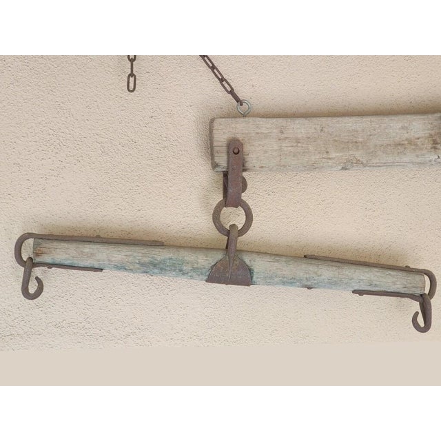 Unique Antique Western Farm Horse Double Tree Hand w Forged Iro, rustic Antique Vintage Condition. Solid and Firm. Wear is...