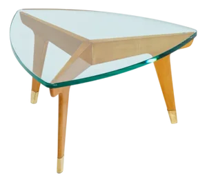 Triangular-Shaped Coffee Table by Gio Ponti, 1950s