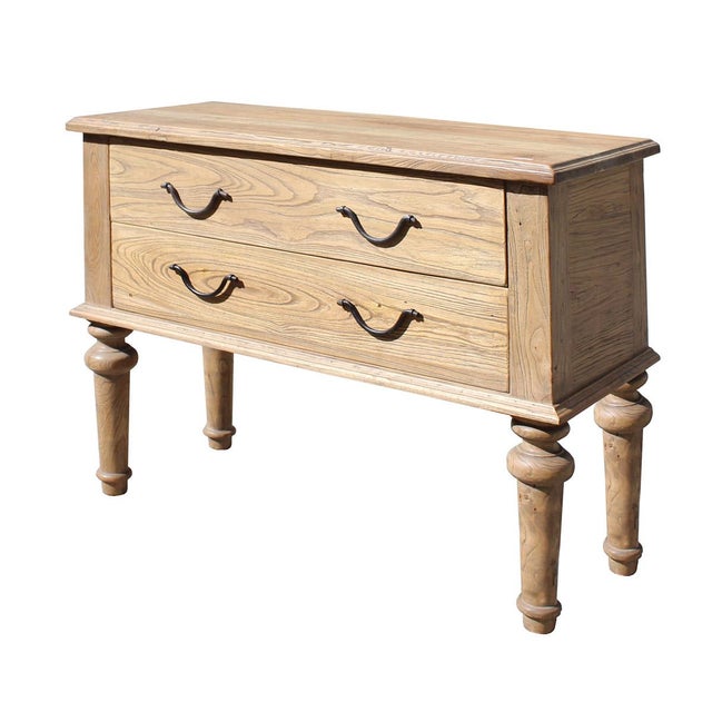 Natural Light Tone Raw Wood Dresser Chairish
