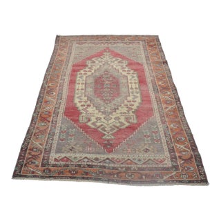 1960s Oushak Handmade Anatolian Carpet For Sale