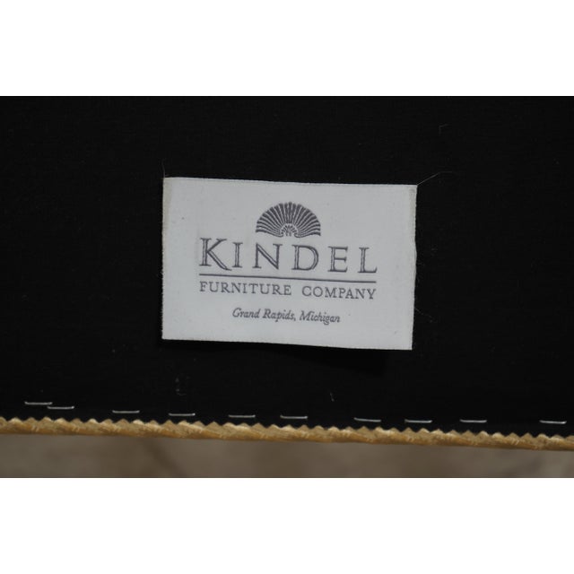 Kindel Furniture Kindel Shield Back Mahogany Side Chair For Sale - Image 4 of 12