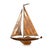 Vintage 20th Century Wall Hanging Copper Sculpture of a Racing Yacht, 1960s For Sale - Image 13 of 13