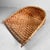 Wood Shōwa Japanese Furuimi Woven Harvest Basket, 1950s For Sale - Image 7 of 12