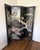 Chinese 1960s Chinese Export Four-Panel Coromandel Lacquer Folding Screen For Sale - Image 3 of 4