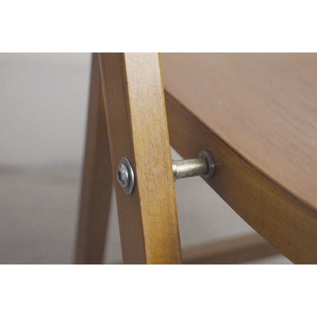 Castiglioni Tric Folding Chairs by Achille and Pier Giacomo Castiglioni for Bernini, 1965, Set of 2 For Sale - Image 9 of 11