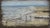 An original c.1985 pastel drawing, Alan Oliver, Beach Scene.A fantastically atmospheric beach scene in pastel by artist...