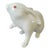 Vintage Herend White Rabbit Figurine, Hungary For Sale