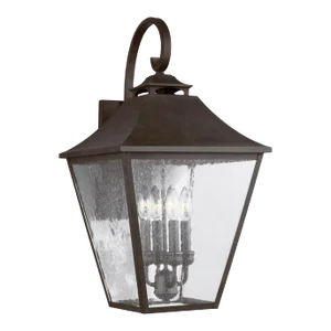 Sean Lavin by Visual Comfort Studio Galena Large Lantern, Sable