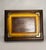 The wood of this vintage tabletop picture frame has been stained a dark coffee stained colored stained wood which...