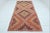 1960s Salmon Coloured Oushak Kilim Rug - 60"x126" For Sale - Image 4 of 13