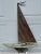 Late 19th Century Antique New England Copper Sailboat Weathervane For Sale - Image 5 of 5