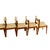 1980s Set of 8 Danish Modern Solid Teak Dining Chairs Acquired From D-Scan For Sale - Image 9 of 18