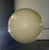 Mid-Century Modern Italian 1970s White and Beige Blown Glass Pendant Light For Sale - Image 3 of 10