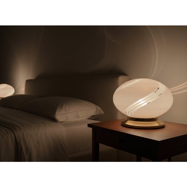 1970s Murano Glass Table Lamps from Manifattura Di Murano, 1970s, Set of 2 For Sale - Image 5 of 10