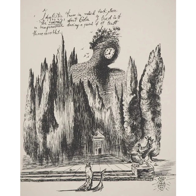 Salvador DALI, Tour for Gala, Engraving For Sale - Image 6 of 6