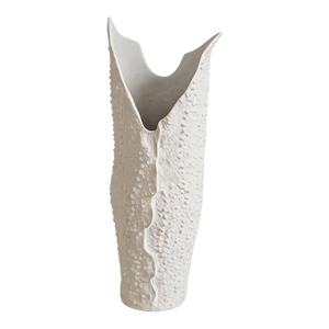 Crocodile Vase Matte White