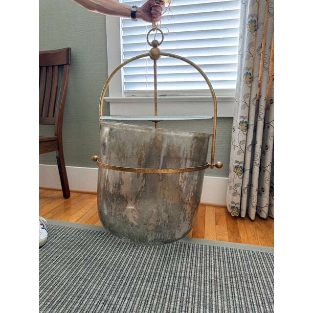 Visual Comfort Chapman & Myers Lorford Large Smoke Bell Lantern; 2 available A modern take on a traditional bell jar...