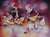 Daniel Ketelhut, "Sweet Life" Original Oil on Panel For Sale