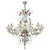 Ca Rezzonico III 12 Lights Chandelier in Gold Plate and Murano Glass by Aggiolight For Sale - Image 6 of 6