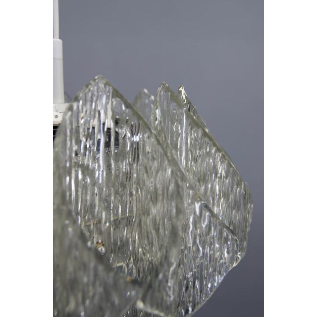 Mid-Century Resin and Glass Pendant, 1960s For Sale - Image 12 of 14