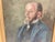 Realism Lois Rohmer Portrait of a Man Oil on Canvas Signed Dated 1894 For Sale - Image 3 of 8