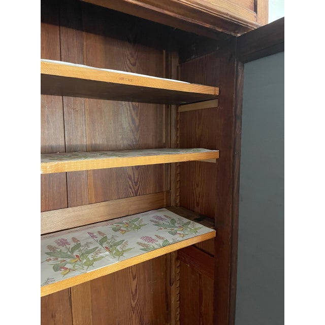 Wood 1900s French Pine Armoire For Sale - Image 7 of 13