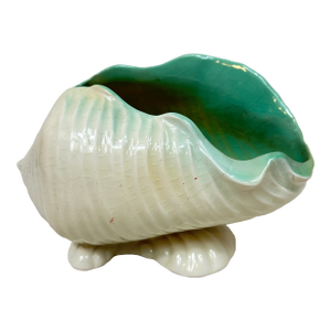 Vintage Roseville Seashell Planter
