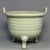 Ancient Chinese Longquan Celadon Tripod Censer | One of a Kind For Sale - Image 6 of 8
