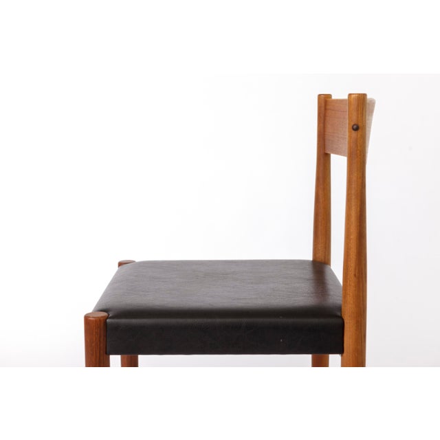 Poul Volther Vintage Teak Dining Chair by Poul M. Volther for Frem Røjle, 1960s For Sale - Image 4 of 10